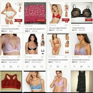 VS/Aerie bras/apparel NWT/NWOT/EUC